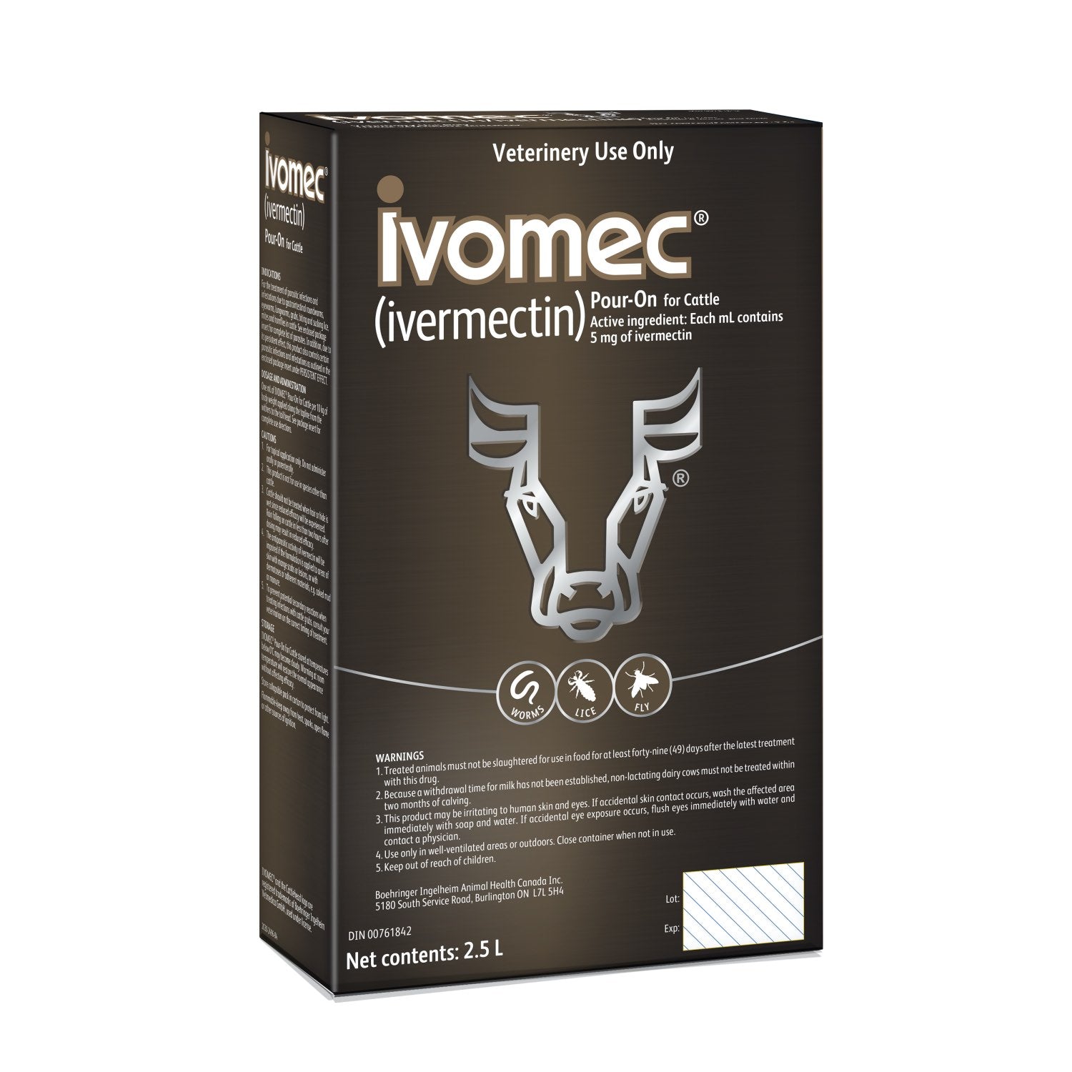 Ivomec Pour - on for Farm Animals 2.5 L 5 mg / mL