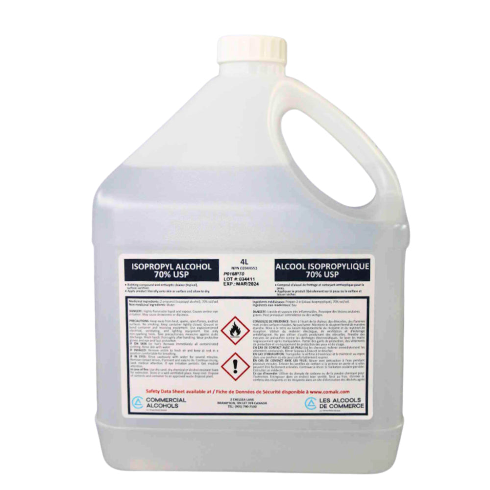 Isopropyl Alcohol 4 L Jug