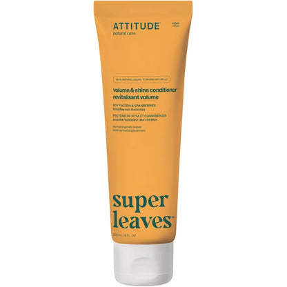 Attitude Super Leaves Conditioner - Volume & Shine front package