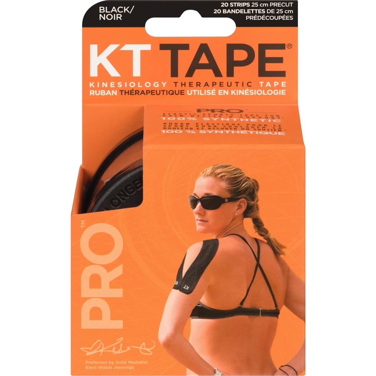 KT Tape Pro Jet Black front package