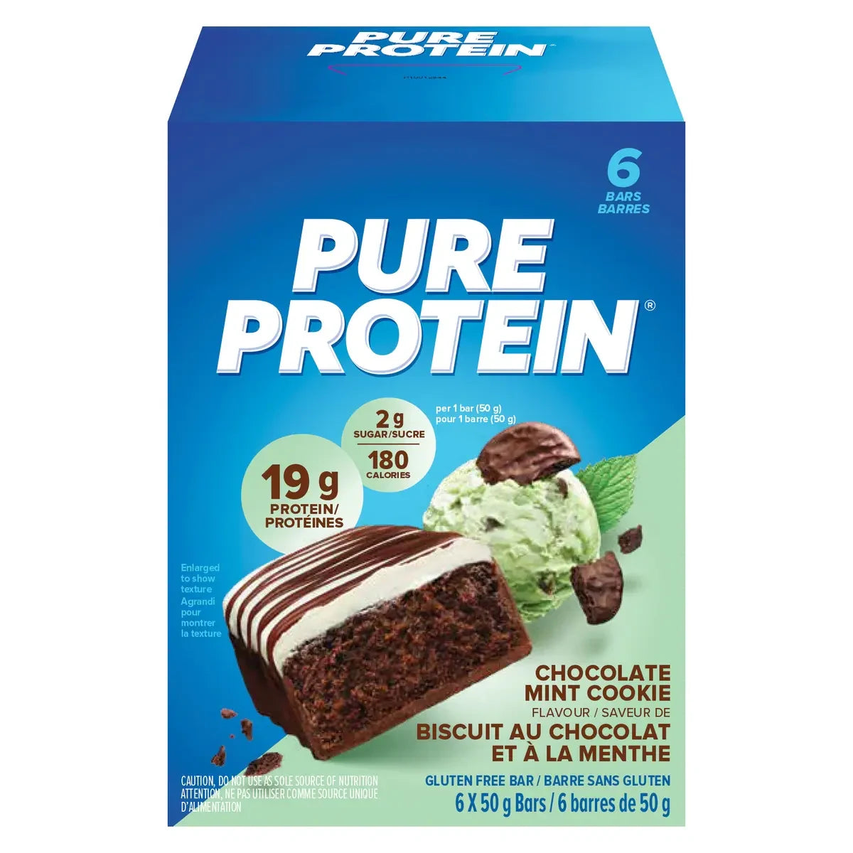 Pure Protein Chocolate Mint Cookie front package