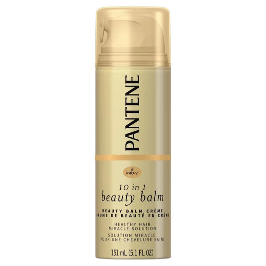 Pantene Pro-V Nutrient Boost 10 in 1 Beauty Balm Cream for Softness, Strength and Shine, 151 mL product package