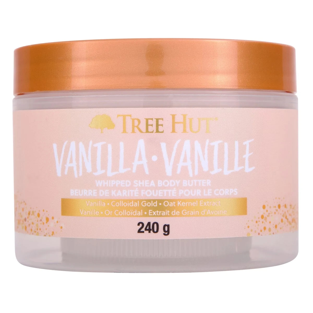 Tree Hut Vanilla Whipped Shea Body Butter front package