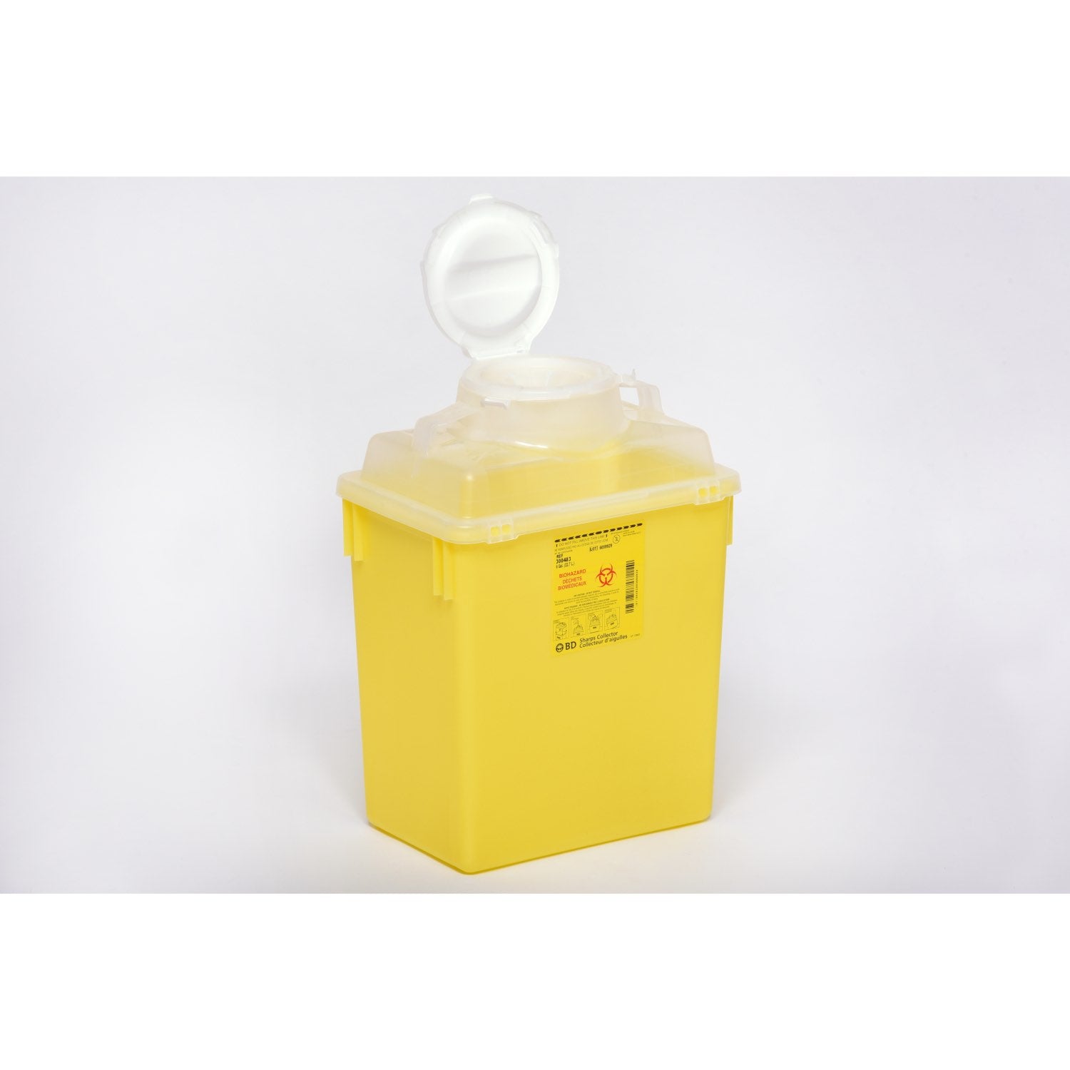 Nestable Sharps Collectors with XL Funnel Cap (Yellow) 22.7 L 1 Container