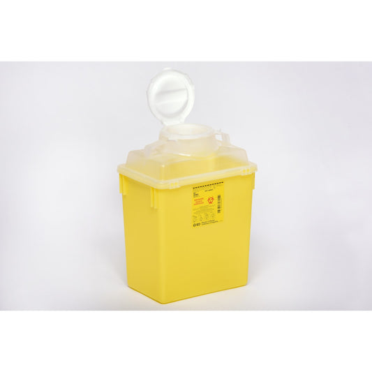 Nestable Sharps Collectors with XL Funnel Cap (Yellow) 22.7 L 1 Container