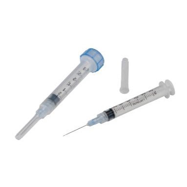 Syringes Monoject Vet Rigid Pack of 100, 3 mL Luer Slip