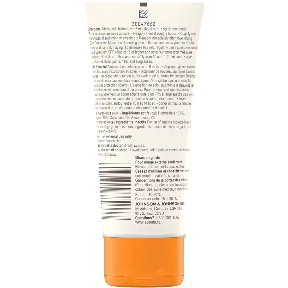 Aveeno Protect & Hydrate Face Sunscreen Lotion SPF 50 product detail