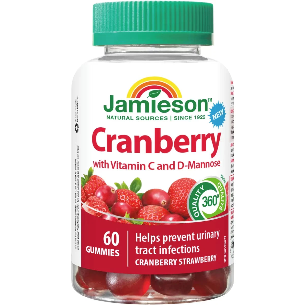 Jamieson Cranberry Complex Gummies front package