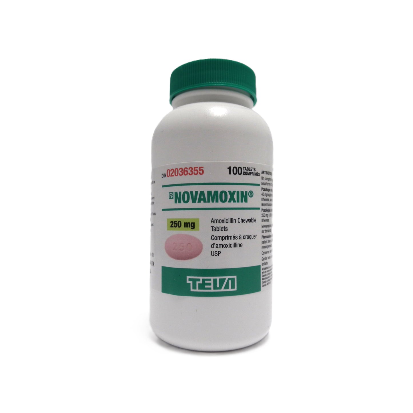 Amoxicillin Chewable Chewable Tablets 1 Bottle of 250 Tablets