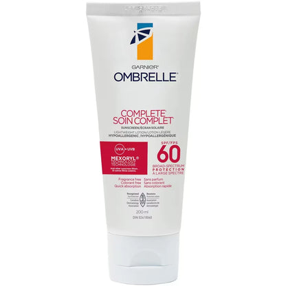 Garnier Complete SPF 30 Sunscreen Lotion front package