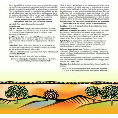 Holista Organic Coconut Oil product detail