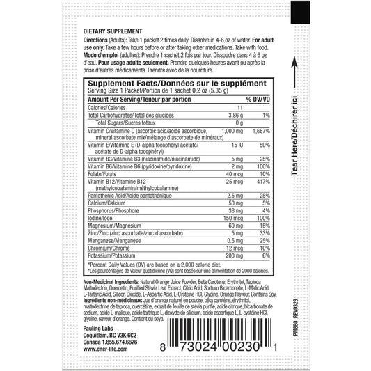 Ener-C Sugar Free Orange product detail