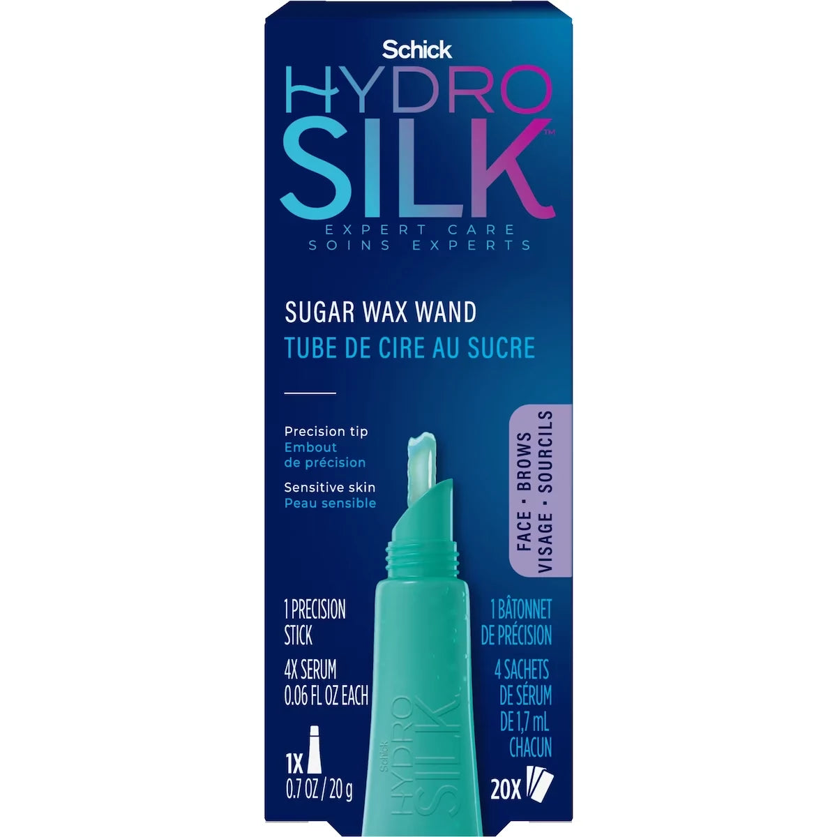 Schick Hydro Silk® Sugar Wax Wand front package