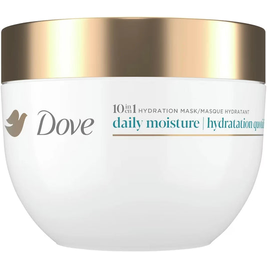 Dove Daily Moisture Styling Aid for Dry Hair, with Liquid Bio-Protein care and Hyaluronic Serum, 260g front package
