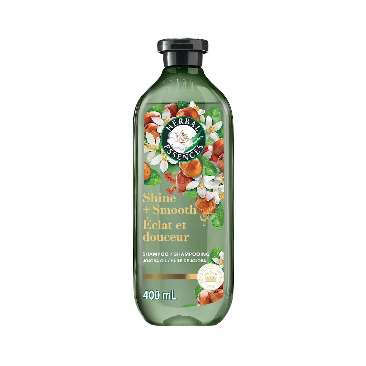 Herbal Essences Jojoba Oil Sulfate Free Shampoo, 400 mL front package