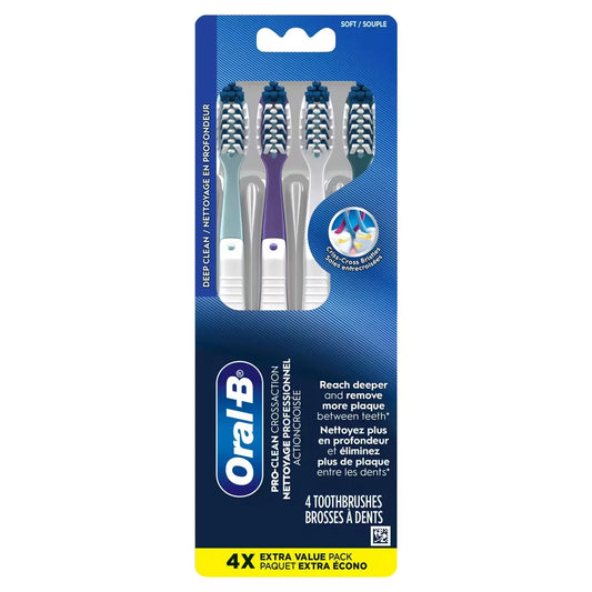 Oral B Pro-Health All in One Toothbrush, Soft, 4 Count product image