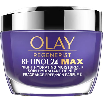 Olay Regenerist Retinol 24 MAX Night Face Moisturizer front package