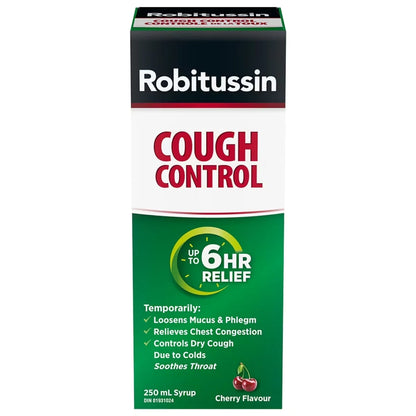 Robitussin Cough Control Liquid 250 ml front package