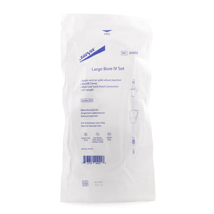 IV Set Large Bore for Farm Animals (72 in) 1 Unit Luer Lock - additional product view 2