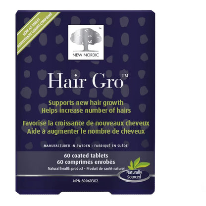 New Nordic Hair Gro front package