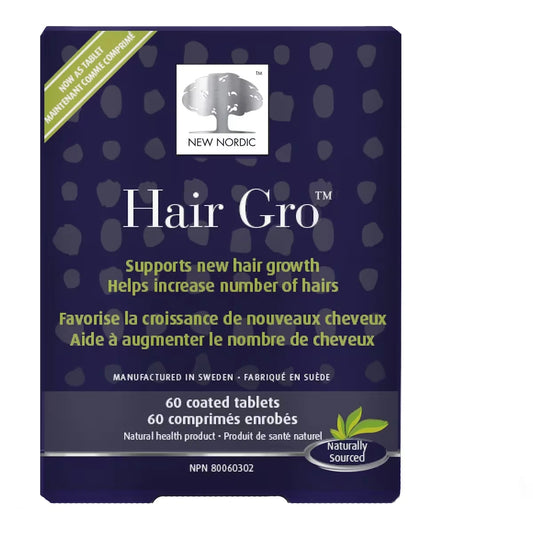 New Nordic Hair Gro front package
