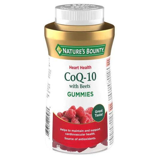 Natures Bounty CoQ-10 with Beets, 50mg front package