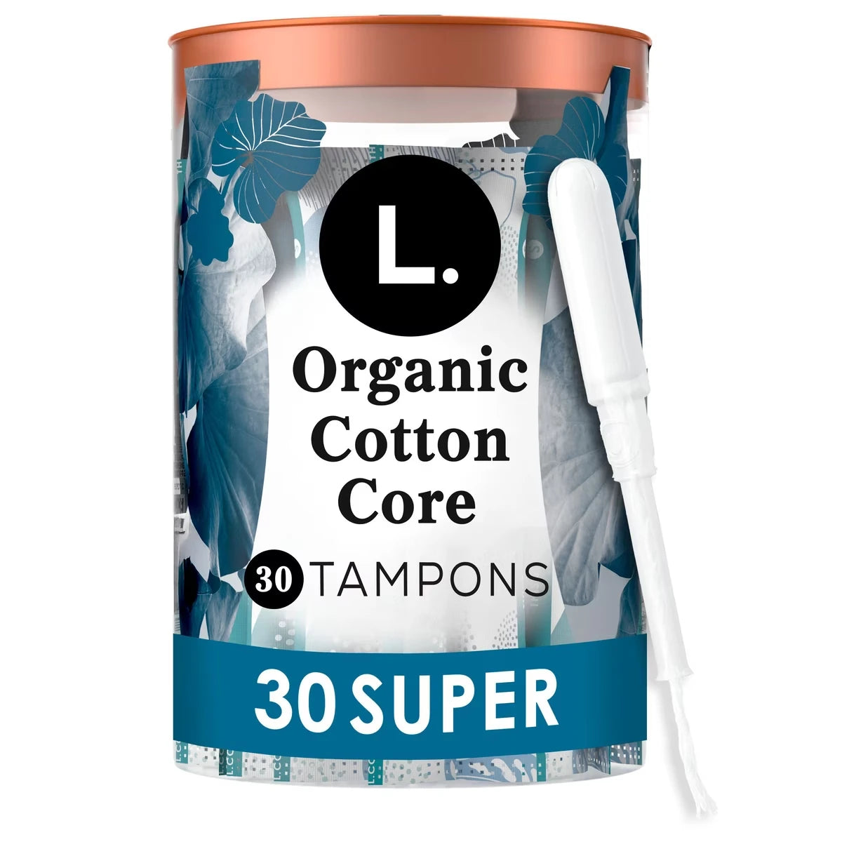 L Organic Cotton Tampons - Super 30 Count product image
