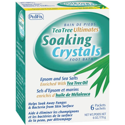 Pedfix Tea Tree Ultimate Soaking Crystals Foot Bath front package