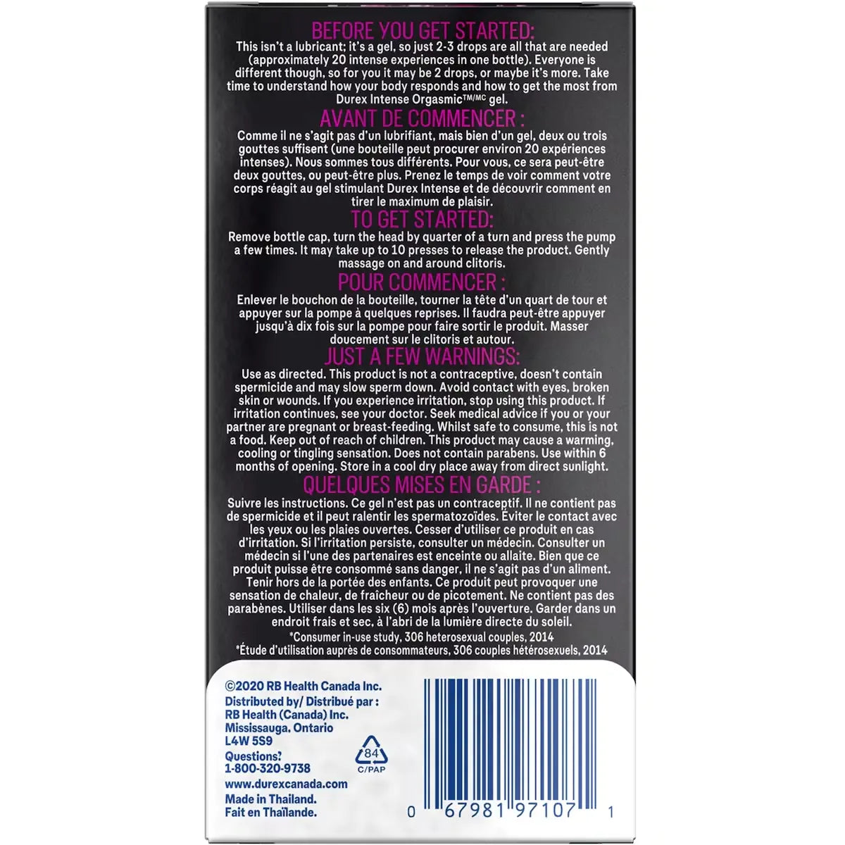 Durex Intense Orgasmic Gel product detail