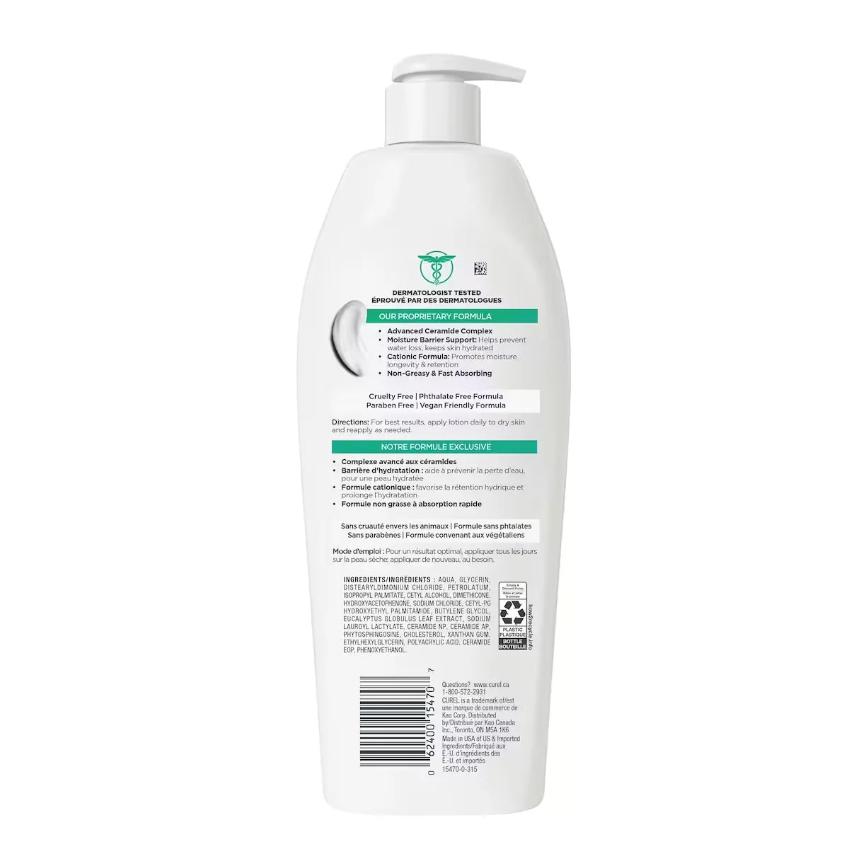 Curel Fragrance Free Original Lotion product detail