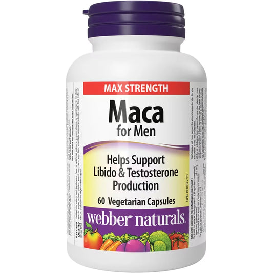 Webber Maca for Men front package