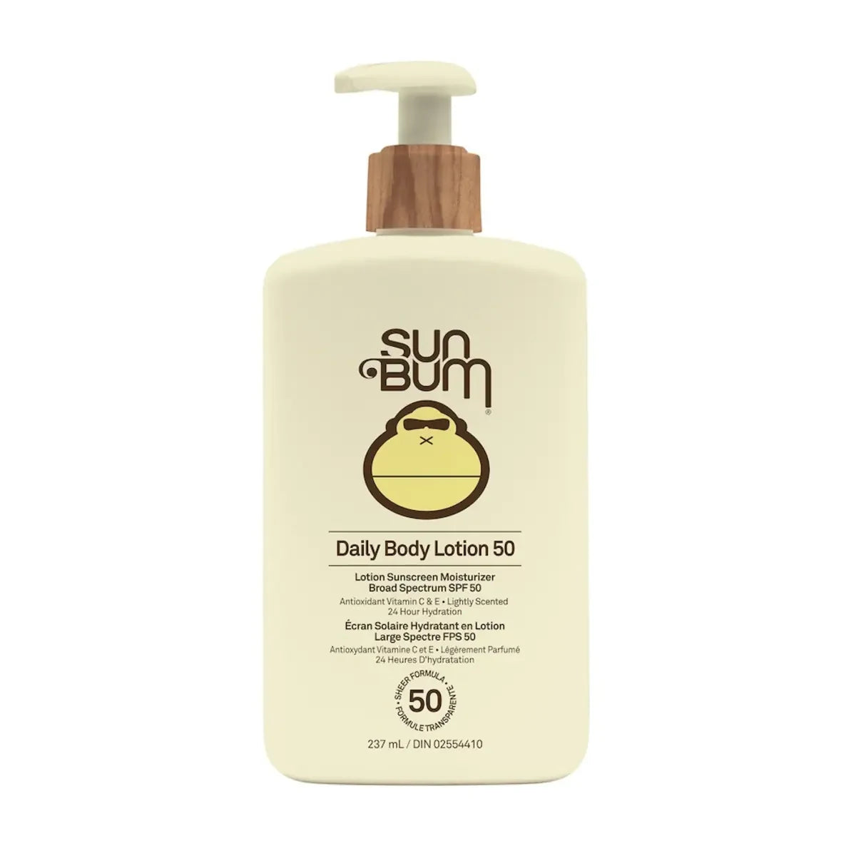Sun Bum Daily 50 Body Lotion front package