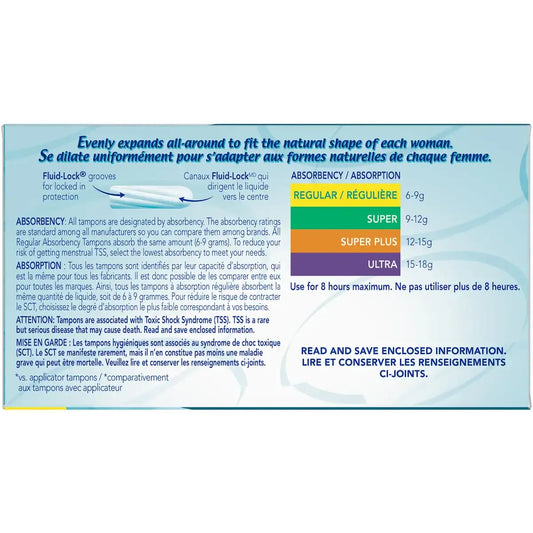 O.B Original Non-Applicator Tampons Regular Absorbancy product detail