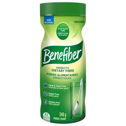 Benefiber Prebiotic Dietary Fibre Powder, Daily Fibre, 248 g front package