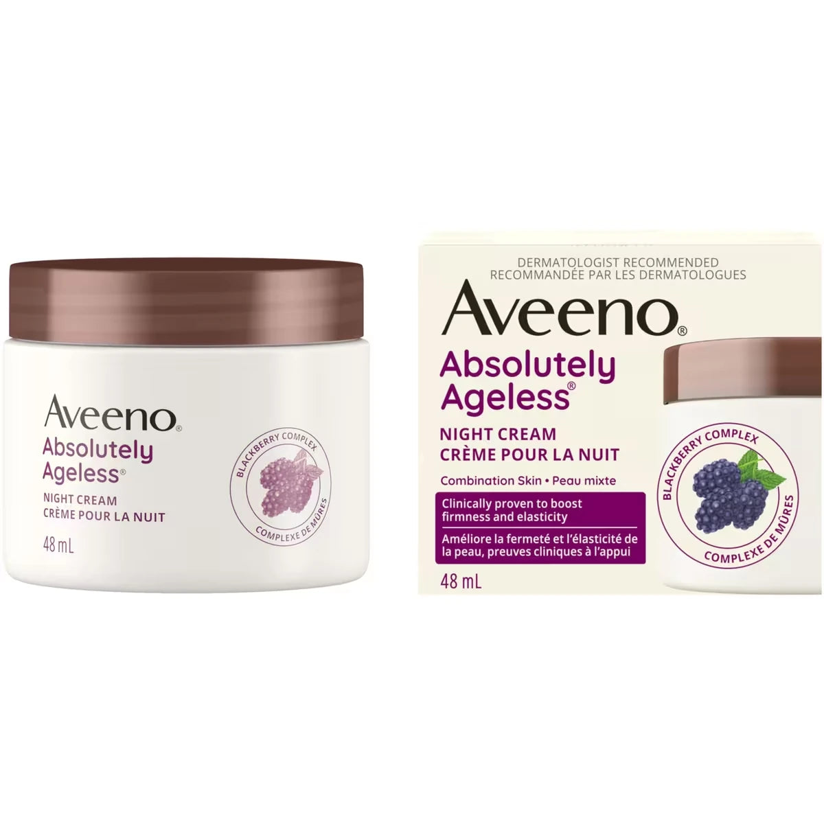 Aveeno Absolutely Ageless Restorative Anti Aging Night Cream product image