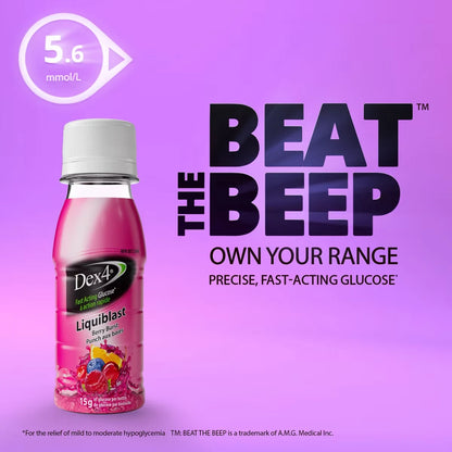 Dex4 Liquiblast – Berry Burst Flavour – 2oz Bottle – Fast-Acting product detail