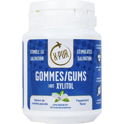 Xylitol X-PUR Gums 100% Mint Flavoured view 2