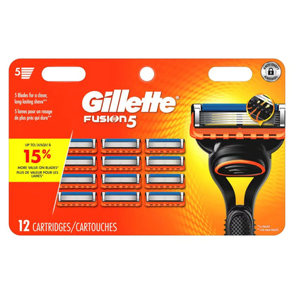 Gillette Fusion5 Men's Razor Blade Refills, 12 Count product detail