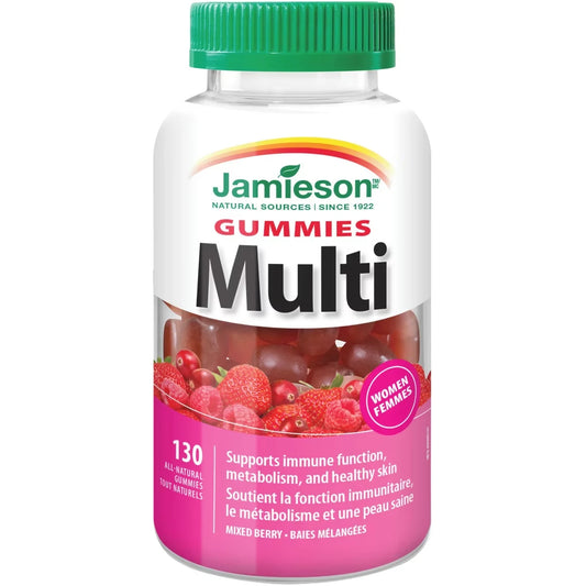 Jamieson Multivitamin Gummies For Women front package