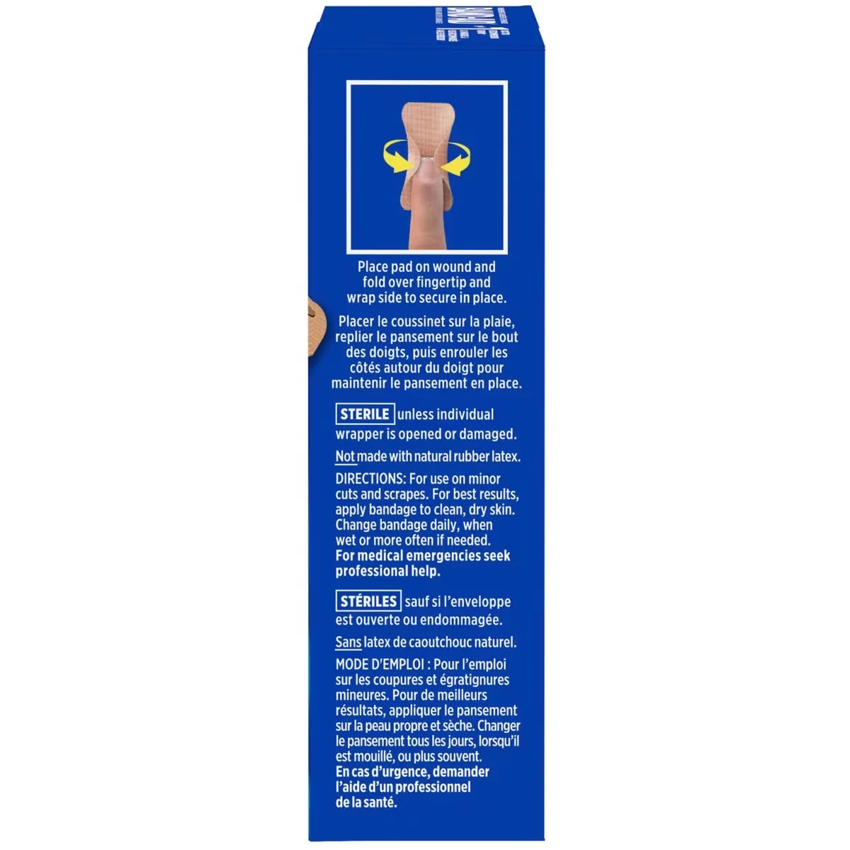 Band-Aid Flexible Fabric Adhesive Bandages, Knuckles & Fingertips product detail