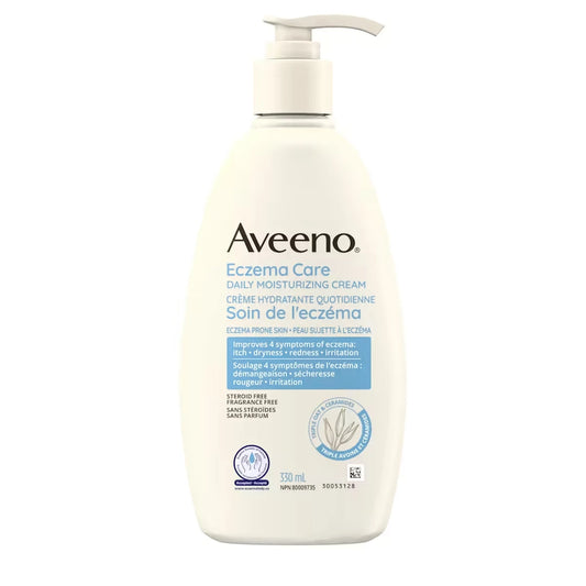 Aveeno Eczema Care Daily Moisturizing Cream front package