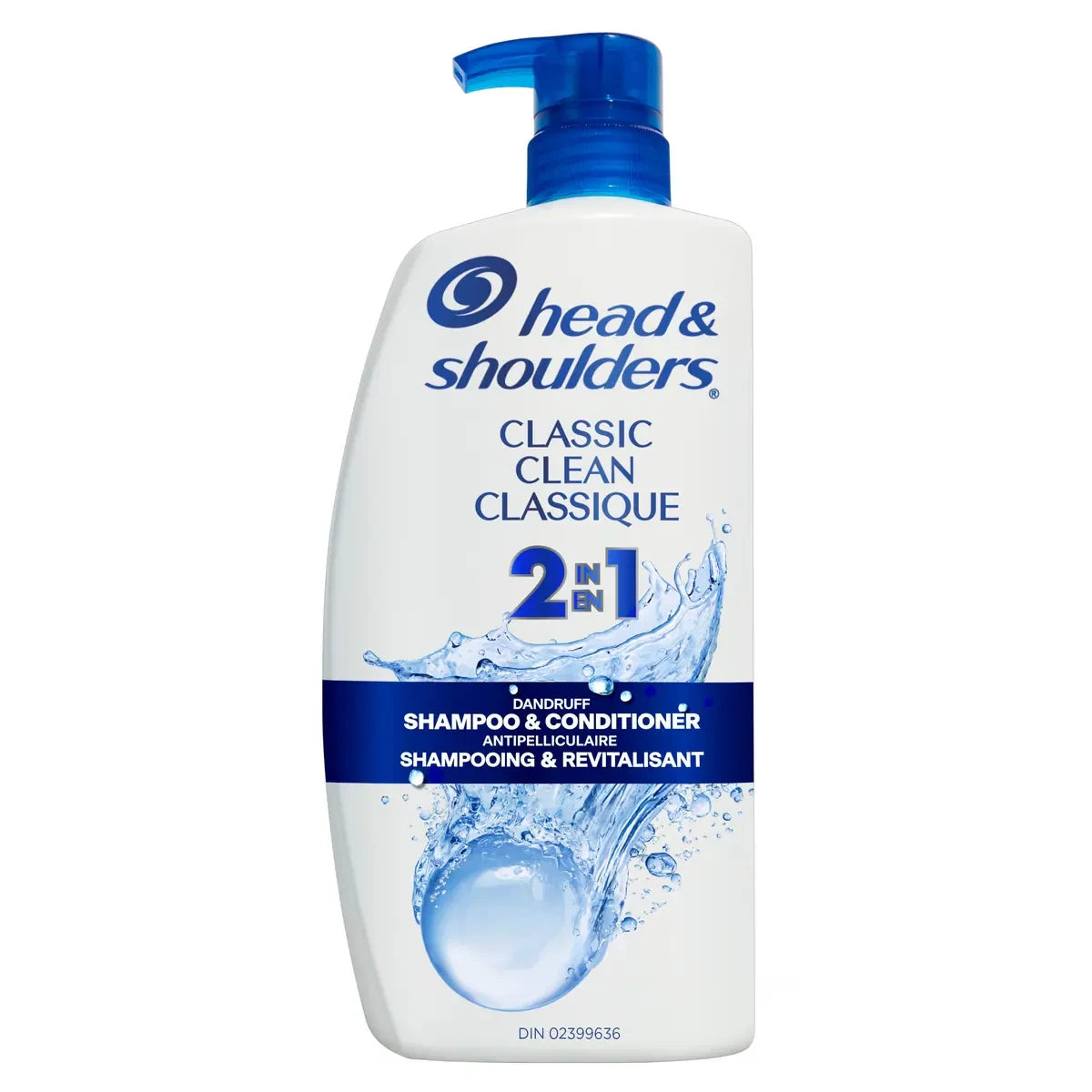 Head & Shoulders Classic Clean 2-in-1 Shampoo + Conditioner front package