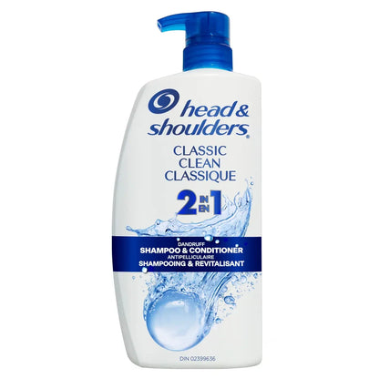 Head & Shoulders Classic Clean 2-in-1 Shampoo + Conditioner front package