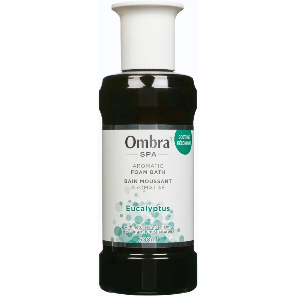 Ombra Aromatic Foam Bath Eucalyptus front package
