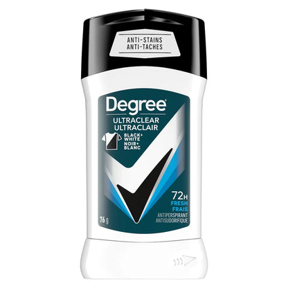 Degree Men UltraClear Black+White Antiperspirant front package