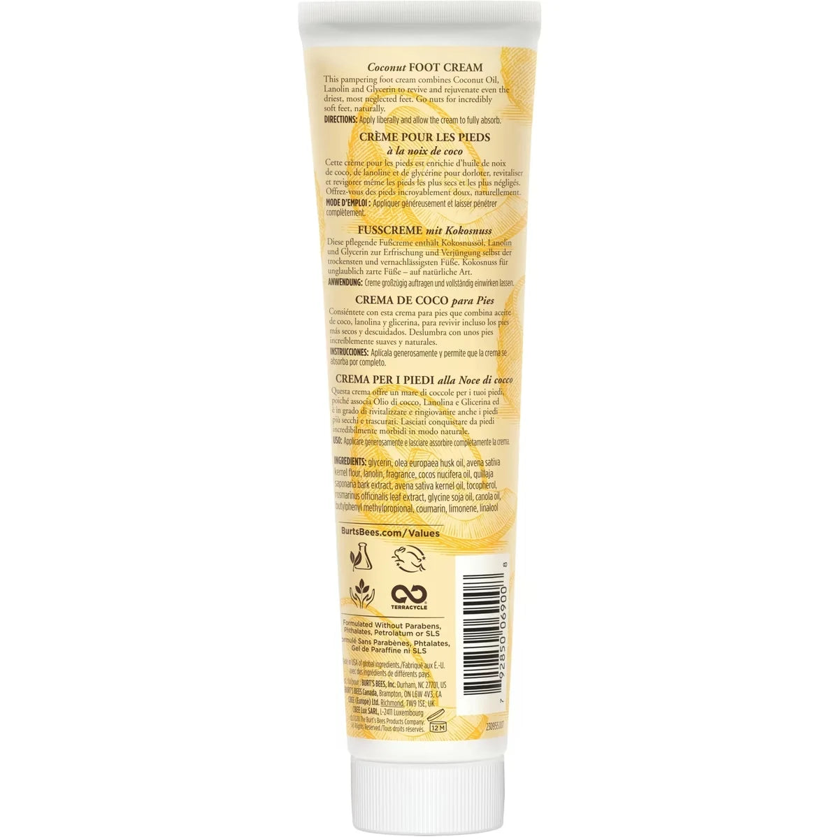 Burt's Bees Coconut Foot Cream product detail
