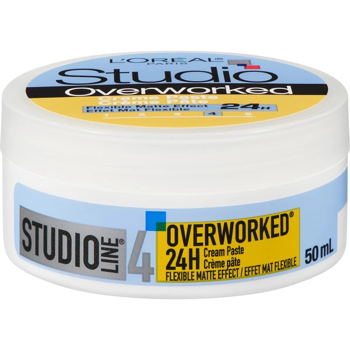 L'Oréal Paris Studio Line Overworked 24H Cream Paste front package
