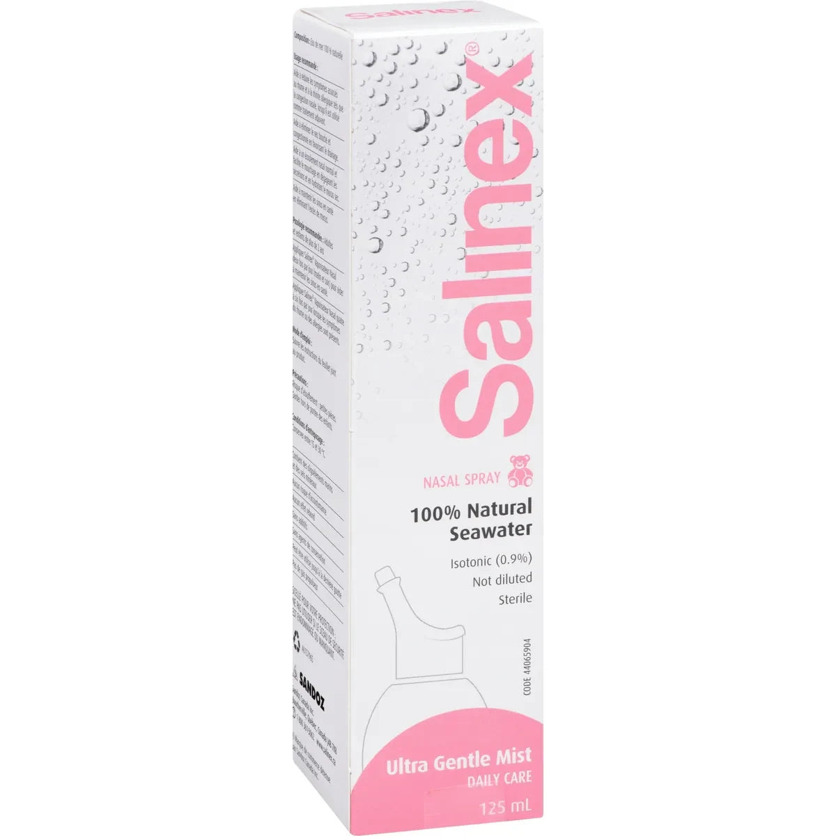 Salinex Daily Nasal Spray, Seawater Ultra Gentle product detail