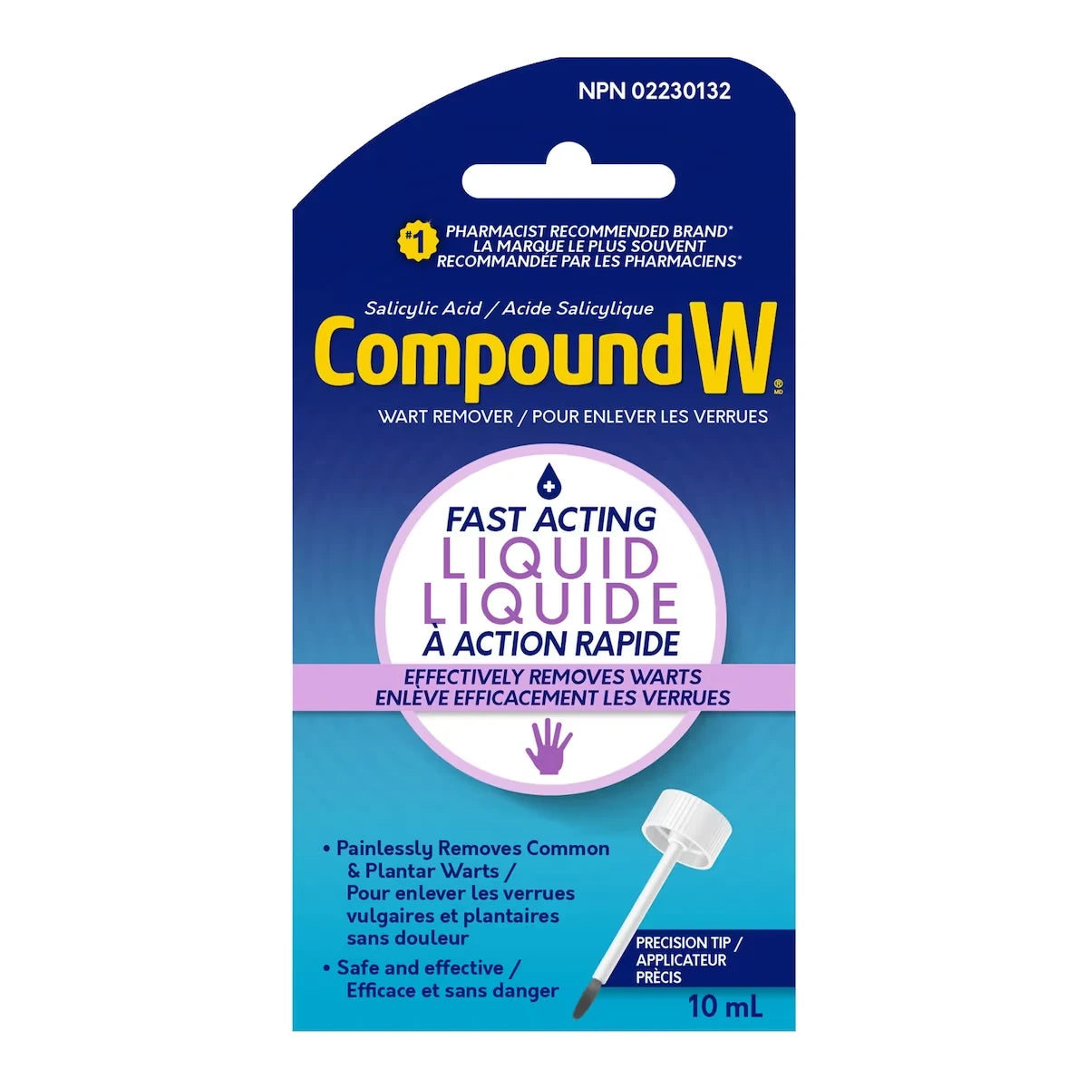 Compound W Fast Acting Liquid front package