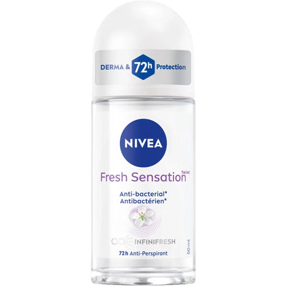 Nivea Fresh Sensation, Deodorant Roll-On front package
